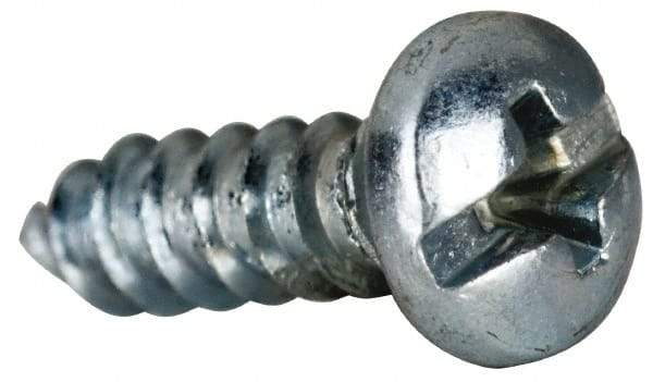 Value Collection - #4 Pan Head Torx Sheet Metal Screw - Steel, 3/8" Length Under Head, AISI 1016, ASME B18.6.3, ASME B18.6.4 & SAE J933, Grade 1016-1024, T10 Drive - Industrial Tool & Supply