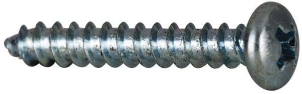 Value Collection - #6 Pan Head Phillips Sheet Metal Screw - Steel, 7/8" Length Under Head, AISI 1016, ASME B18.6.3, ASME B18.6.4 & SAE J933, Grade 1016-1024 - Industrial Tool & Supply
