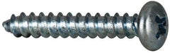 Value Collection - #6 Pan Head Phillips Sheet Metal Screw - Steel, 7/8" Length Under Head, AISI 1016, ASME B18.6.3, ASME B18.6.4 & SAE J933, Grade 1016-1024 - Industrial Tool & Supply
