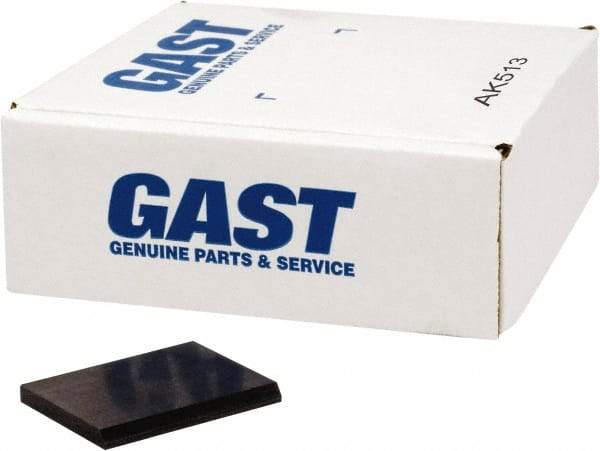 Gast - Air Compressor Vane - Use with Gast 0823/1023 Oil-Less Rotary Vane Units - Industrial Tool & Supply
