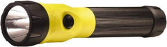 Streamlight - White LED Bulb, 385 Lumens, Industrial/Tactical Flashlight - Yellow Plastic Body, 1 AA Battery Included - Industrial Tool & Supply