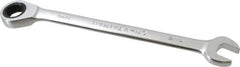 Paramount - 7/16" 12 Point Offset Combination Wrench - 15° Offset Angle, 5-1/2" OAL, Chrome Vanadium Steel, Polished Finish - Industrial Tool & Supply