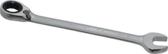 Paramount - 9/16" 12 Point Offset Combination Wrench - 15° Offset Angle, 6" OAL, Chrome Vanadium Steel, Polished Finish - Industrial Tool & Supply