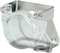 Square D - 30mm, Clear, Selector Switch Padlock Attachment - For Use with 9001K/SK Selector Switches - Industrial Tool & Supply