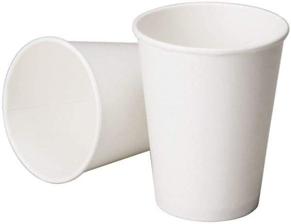 Ability One - 8 oz Paper Cold Cup - White - Industrial Tool & Supply