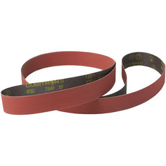 3M Cubitron ll Cloth Belt 784F 80+ XF-weight 1 1/2 inx 72″ Film- lok Single-flex - Exact Industrial Supply
