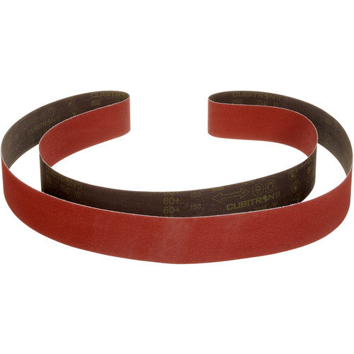 ‎3M Cubitron II Cloth Belt 784F 50+ YF-weight 12″ × 176-1/2″ Sine-lok Single-flex - Exact Industrial Supply