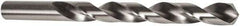 Precision Twist Drill - 3/8" 118° High Speed Steel Jobber Drill - Bright Finish, Right Hand Cut, Spiral Flute, Straight Shank, 5" OAL, Standard Point - Industrial Tool & Supply