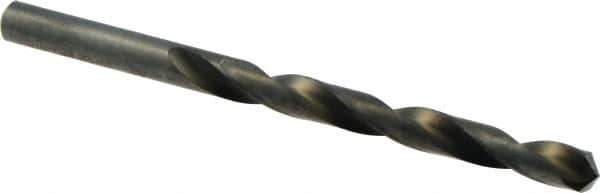 Precision Twist Drill - Letter I 118° High Speed Steel Jobber Drill - Oxide Finish, Right Hand Cut, Spiral Flute, Straight Shank, 4-1/8" OAL, Split Point - Industrial Tool & Supply