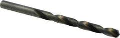 Precision Twist Drill - Letter I 118° High Speed Steel Jobber Drill - Oxide Finish, Right Hand Cut, Spiral Flute, Straight Shank, 4-1/8" OAL, Split Point - Industrial Tool & Supply