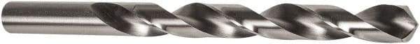 Precision Twist Drill - 0.4528" 118° High Speed Steel Jobber Drill - Bright Finish, Right Hand Cut, Spiral Flute, Straight Shank, 142mm OAL, Standard Point - Industrial Tool & Supply