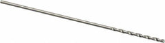 Precision Twist Drill - #71 118° High Speed Steel Jobber Drill - Bright Finish, Right Hand Cut, Spiral Flute, Straight Shank, 1-1/4" OAL, Standard Point - Industrial Tool & Supply