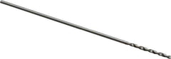Precision Twist Drill - #78 118° High Speed Steel Jobber Drill - Bright Finish, Right Hand Cut, Spiral Flute, Straight Shank, 7/8" OAL, Standard Point - Industrial Tool & Supply