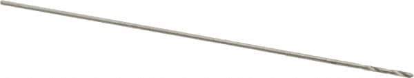 Precision Twist Drill - #88 118° High Speed Steel Jobber Drill - Bright Finish, Right Hand Cut, Spiral Flute, Straight Shank, 3/4" OAL, Standard Point - Industrial Tool & Supply