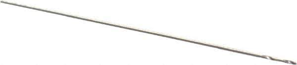 Precision Twist Drill - #89 118° High Speed Steel Jobber Drill - Bright Finish, Right Hand Cut, Spiral Flute, Straight Shank, 3/4" OAL, Standard Point - Industrial Tool & Supply