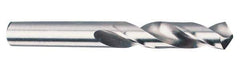 Cleveland - 0.2812" 135° Spiral Flute High Speed Steel Screw Machine Drill Bit - Bright Finish, Right Hand Cut, 1-1/2" Flute Length, 2-11/16" OAL, Split Point, Straight Shank - Industrial Tool & Supply