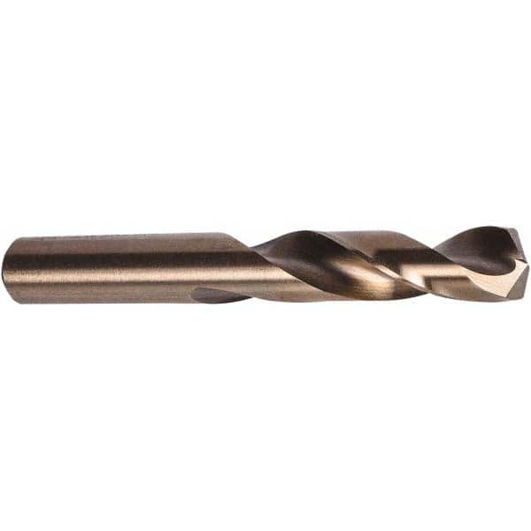 Precision Twist Drill - #7 135° Spiral Flute Cobalt Screw Machine Drill Bit - Industrial Tool & Supply
