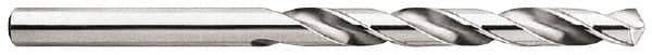 Precision Twist Drill - 1-3/32", 118° Point, Spiral Flute, High Speed Steel Taper Length Drill Bit - Oxide Finish, 6-7/8" Flute Length, 11-1/2" OAL, Series R51 - Industrial Tool & Supply