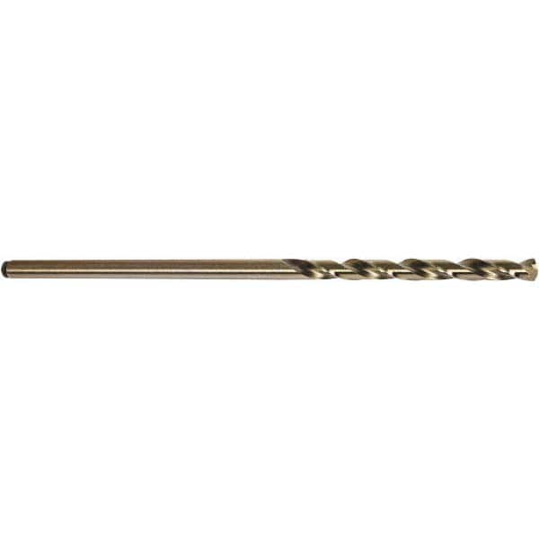 Precision Twist Drill - 13/64" Diam, 6" OAL Oxide/Gold Cobalt Aircraft Extension Drill Bit - Industrial Tool & Supply