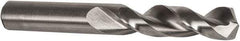 Precision Twist Drill - #12 135° Parabolic Flute High Speed Steel Screw Machine Drill Bit - Bright Finish, Right Hand Cut, 1-3/16" Flute Length, 2-1/4" OAL, Split Point, Straight Shank - Industrial Tool & Supply