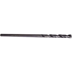Precision Twist Drill - 0.404" Diam, 12" OAL Oxide High Speed Steel Aircraft Extension Drill Bit - Industrial Tool & Supply