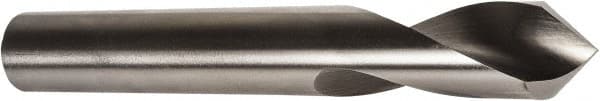 Precision Twist Drill - 5/8" Body Diam, 90°, 4-3/8" OAL, High Speed Steel Spotting Drill - Industrial Tool & Supply