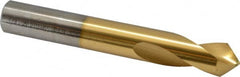 Precision Twist Drill - 3/4" Body Diam, 90°, 5" OAL, High Speed Steel Spotting Drill - Industrial Tool & Supply