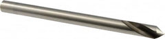 Precision Twist Drill - 3/8" Body Diam, 90°, 5" OAL, High Speed Steel Spotting Drill - Industrial Tool & Supply
