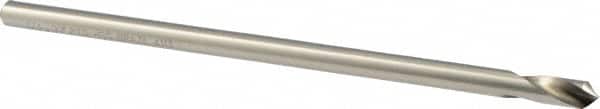 Precision Twist Drill - 1/4" Body Diam, 90°, 6" OAL, High Speed Steel Spotting Drill - Industrial Tool & Supply