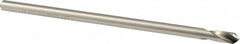 Precision Twist Drill - 1/4" Body Diam, 90°, 6" OAL, High Speed Steel Spotting Drill - Industrial Tool & Supply