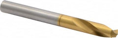 Precision Twist Drill - 1/4" Body Diam, 120°, 2-1/2" OAL, High Speed Steel Spotting Drill - Industrial Tool & Supply
