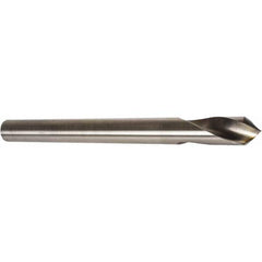 Precision Twist Drill - 1/4" Body Diam, 120°, 4" OAL, High Speed Steel Spotting Drill - Industrial Tool & Supply