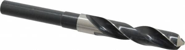 Precision Twist Drill - Silver & Deming And Reduced Shank Drill Bits Drill Bit Size (Inch): 39/64 Drill Bit Size (Decimal): 0.6094 - Industrial Tool & Supply