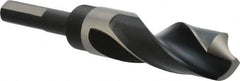 Precision Twist Drill - 63/64" Drill, 118° Point, High Speed Steel Silver Deming & Reduced Shank Drill Bit - Industrial Tool & Supply