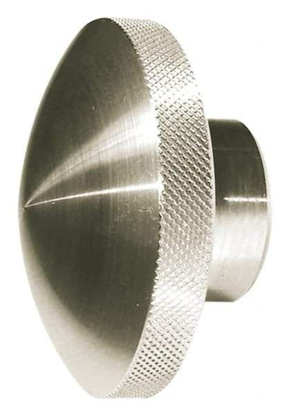 Morton Machine Works - 1" Head, Knurled Knob - Tapped, Aluminum - Industrial Tool & Supply