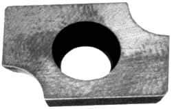 Superbee - EM19C060 Grade ENT56 Carbide Milling Insert - Uncoated, 0.156" Thick - Industrial Tool & Supply