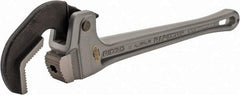 Ridgid - 18" Aluminum RapidGrip Pipe Wrench - 3" Pipe Capacity - Industrial Tool & Supply