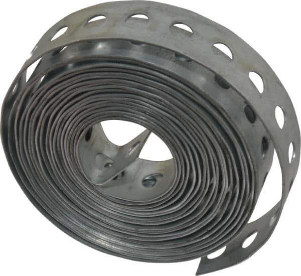 Gardner Bender - 10' x 3/4" Galvanized Steel Hanger Strapping - 20 Gauge - Industrial Tool & Supply