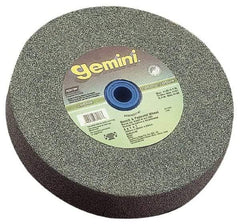 Norton - 36 Grit Aluminum Oxide Bench & Pedestal Grinding Wheel - 12" Diam x 1-1/2" Hole x 2" Thick, 2070 Max RPM, Very Coarse/Coarse Grade - Industrial Tool & Supply