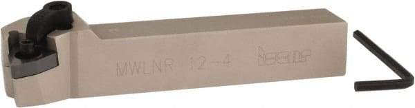 Iscar - MWLN, Right Hand Cut, 3/4" Shank Height x 3/4" Shank Width, Negative Rake Indexable Turning Toolholder - 4-1/2" OAL, WN..43. Insert Compatibility, Series Isoturn - Industrial Tool & Supply