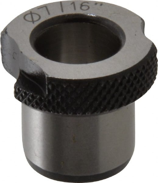 Boneham - Type SF, 7/16" Inside Diam, Head, Slip Fixed Drill Bushing - Industrial Tool & Supply