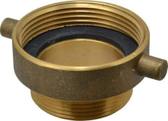 EVER-TITE Coupling Products - 3 FNST x 2-1/2 MNST Hydrant Adapter - Brass - Industrial Tool & Supply