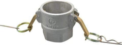 EVER-TITE Coupling Products - 2" Aluminum Cam & Groove Suction & Discharge Hose Female Coupler Female NPT Thread - Part D, 2" Thread, 250 Max psi - Industrial Tool & Supply