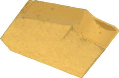 Hertel - MGTN4 HC335 Grade, 0.16" Cutting Width, Carbide Cutoff Insert - 0° Neutral Lead Angle, TiC/TiCN/TiN Coated - Industrial Tool & Supply