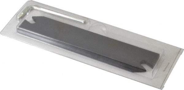 Hertel - 1-1/4" Blade Height, 0.203" Blade Width, 5.9" OAL, Right Hand Cut, Single End Indexable Cut-Off Blade - MGIH Blade - Industrial Tool & Supply