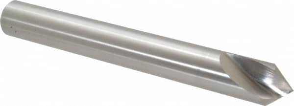 Magafor - 1" Body Diam, 90°, 8" OAL, Cobalt Spotting Drill - Industrial Tool & Supply