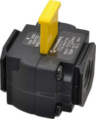 Norgren - 1/2" NPT Lockout Valve - 8 CV Rate, 240 CFM, 250 Max psi, Slide Actuator - Industrial Tool & Supply