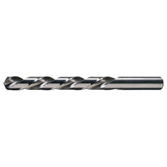 #53 LHS / LHC HSS 118 Degree Radial Point Left Hand Helix Jobber Drill - Bright - Exact Industrial Supply