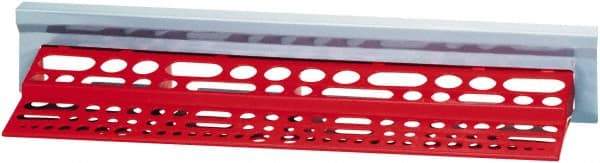 Quantum Storage - 24-1/8" Long x 6" Wide, Cart Polymer Cart Tool Holder - Use with PC3518-33, PC4026-33 - Industrial Tool & Supply