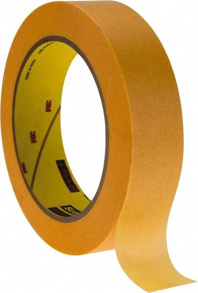 3M - 1" Wide x 60 Yd Long Bronze Paper Masking Tape - Series 2460, 3.3 mil Thick, 17 In/Lb Tensile Strength - Industrial Tool & Supply